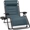 Best Choice Products Oversized Padded Zero Gravity Chair, Folding Outdoor Patio Recliner w/ Side Tray